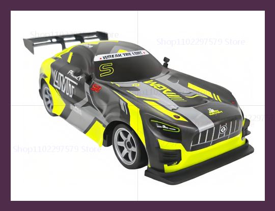 Hot Toy 1:16 Scale Off-Road RC Car With LED Lights Replaceable Tires High-Speed 4WD Drift Car Kids Adults Racing Toys Gifts