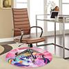 1pc My Little Pony Friendship is Magic Round Carpet  Anime Cartoon Design, Office Chair Mat, NonSlip Rug for Home Decor, Living Room, Bedroom