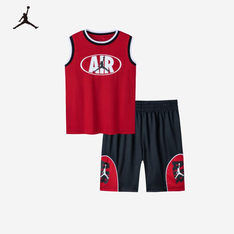 

Jordan Детский безрукавный баскетбольный комплект Nike AJ 110/56(5)