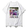 Maneskin Hip Hop Print Goth Harajuku Women T-shirt Casual Ladies Basic O-collar Short Sleeved Y2k Top Tshirt Girl,Drop Ship