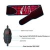 Infrared 105-Bead Red Light Therapy Waist Belt for Pain Relief and Heating Support