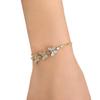Elegant Butterfly Metal Bracelet Fashionable Hand Chain Wrist Adjustable Wedding Party Bracelets for Women and Girls