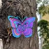 Colorful Wind Chime Pendant Gradient Wind Spinner Catcher Butterfly Hanging Ornaments  Living Room