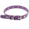 Punk Personality Black Leather Geometric Eyelets Rivets Collar for Women Men Fashion Hip Hop Necklace Bracelet Dual Use Jewelry
