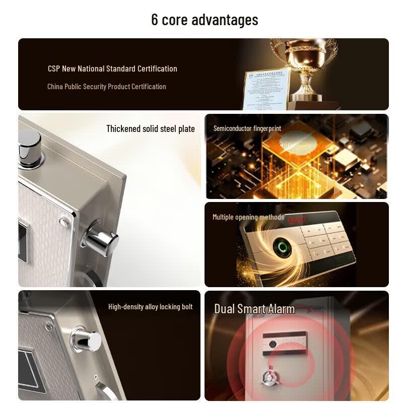 Tiger Brand Fingerprint Password Steel Security & Filing Cabinets