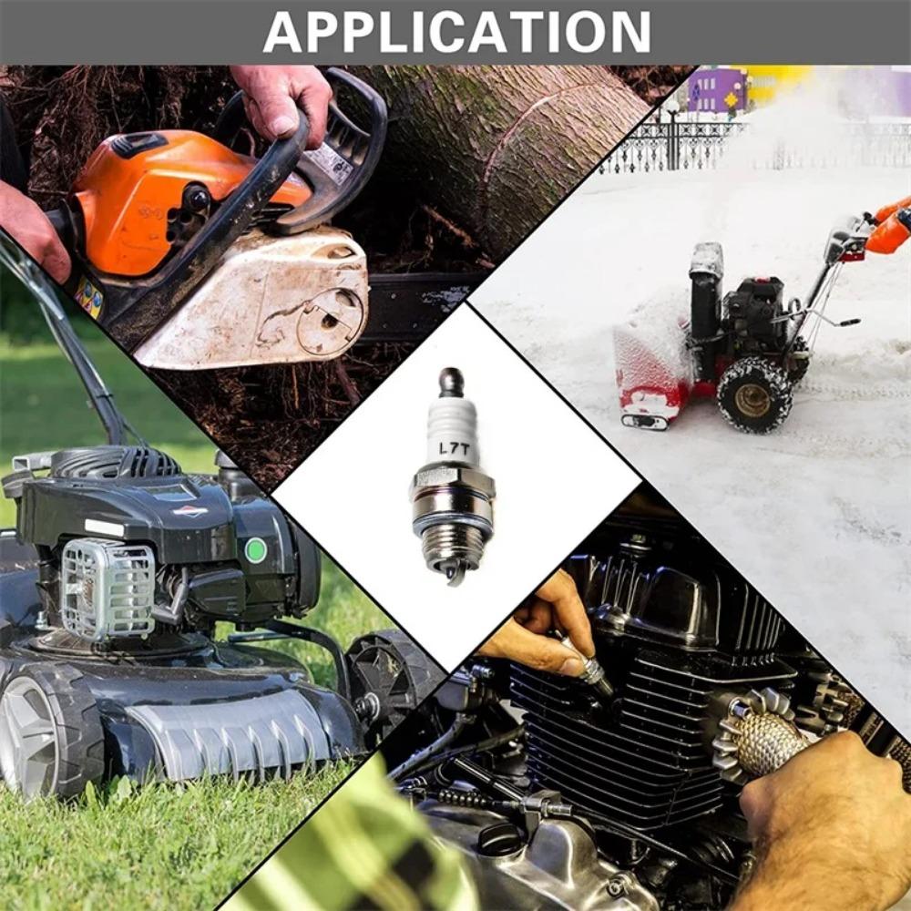 L7T Spark Plug For Gasoline Chainsaw and Brush Cutter motosierra gasolina Chainsaws Spare Parts Garden Tools