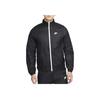 Nike Alphabet Stand Collar Zip-Up Long-Sleeve Elastic Waist Casual Tracksuit Men Sportswear Black DR3338-010