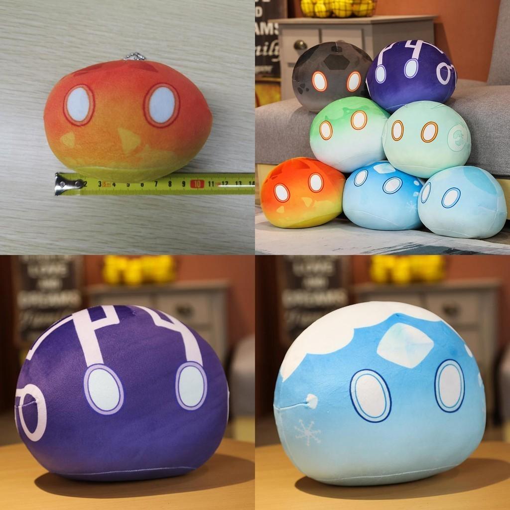 Genshin Impact Slime Theme Adorable Plush Dolls Perfect Kids Gift Cartoon Pillow