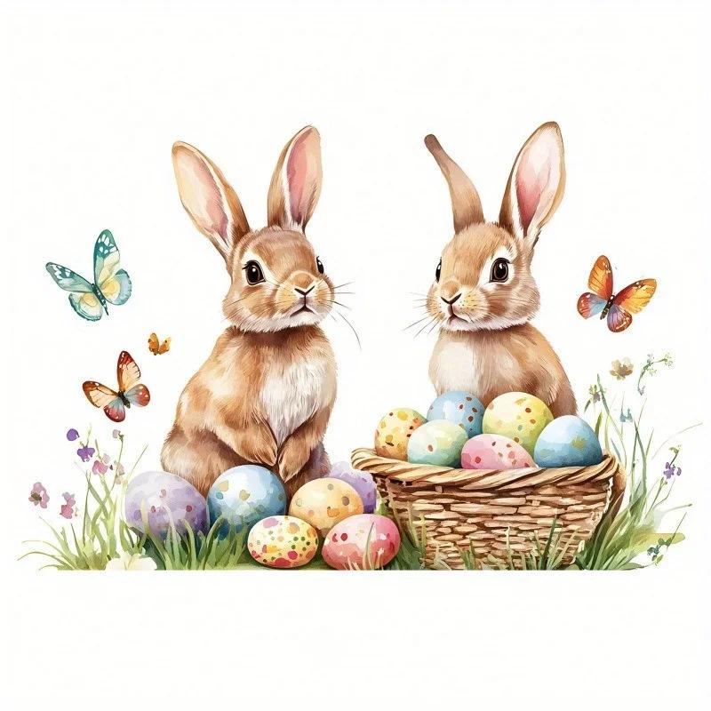 3 Stück, Cartoon Hase Schalteraufkleber, Dekorationsaufkleber, Schlafzimmer Wohnzimmer Zuhause Wandaufkleber, Kunst Applikation für Schlafzimmer