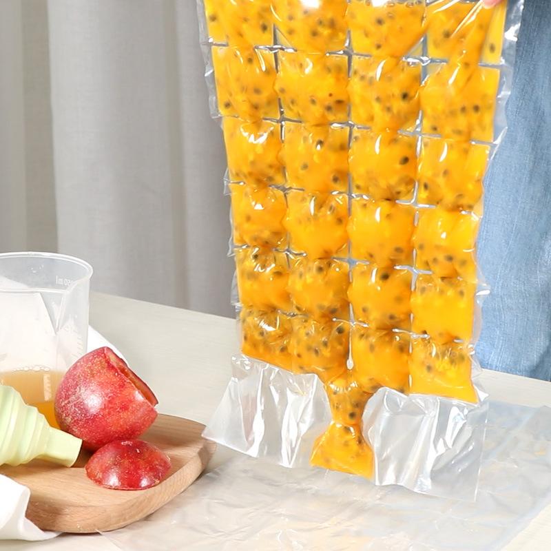 30pcs/pack Disposable Ice-making Bags Ice Cube Tray Mold Ice Mould Ice Tray Summer DIY Drinking Tool Kitchen Gadgets