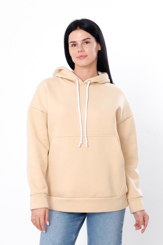 Women’s Warm Hoodie – Soft Three-Thread Fabric with Kangaroo Pocket & Hood, Winter, 8360-025 HC