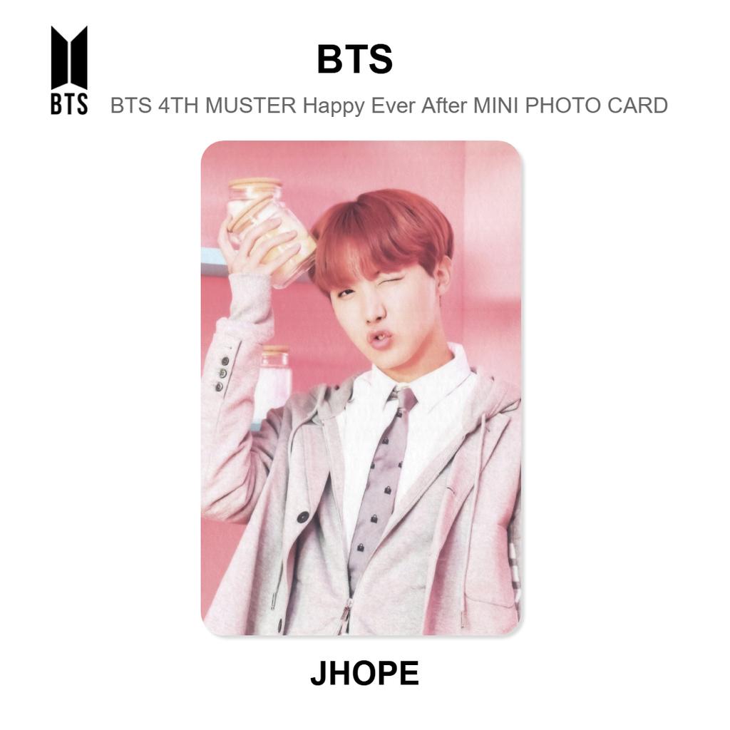 BTS BTS 4TH MUSTER Happy Ever After MINI PHOTO CARD Official Photocard