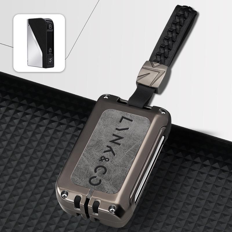 Lynk & Co 06 Key Case - 2021/2022 Model Metal High-End Men's Key Shell & Buckle