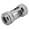 Computer Water Cooling Filter G1 4 Thread Computer Cooler Filters Connector FittingSilver