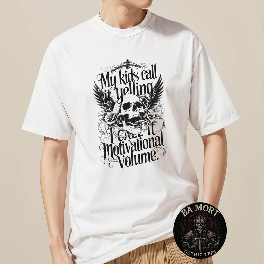 Funny Parenting Skull Quote TShirt Unisex T-Shirt S