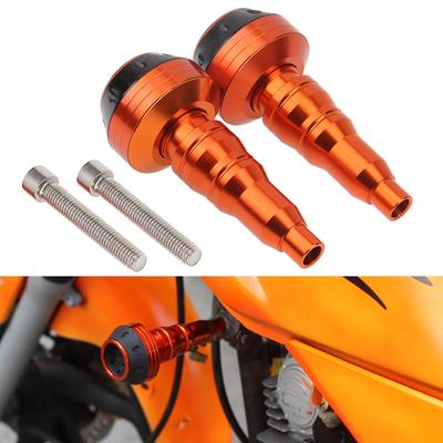 10MM Universal Motorcycle Frame Sliders Motos Anti Crash Pad Anticaida for Suzuki GSR 750 Yamaha MT 09 Falling Protector