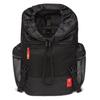 Nike Polyester Backpack Regular Unisex Black/Chili Red Lightweight Casual CU3939-010