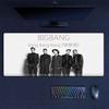 BIGBANG Large Gaming Table Cushion Non-slip Laptop Tablet Big Mousepad XXL Mat Mini PC Playmat With Lock Edge
