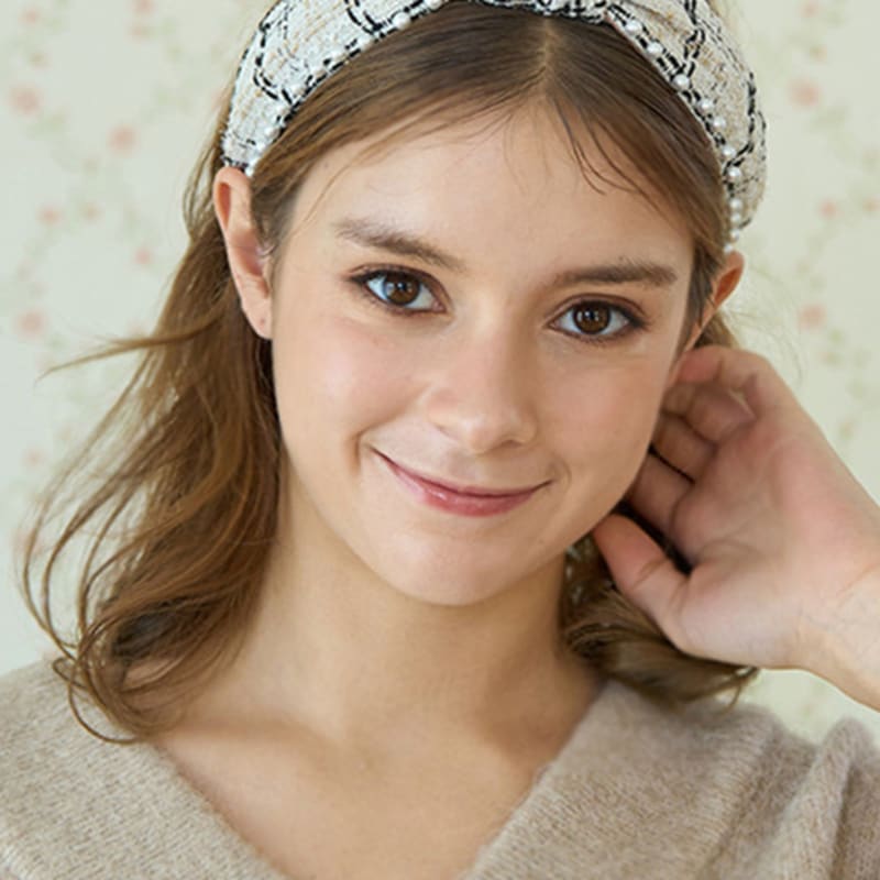 

Повязка для волос из твида ZOENA ROI one