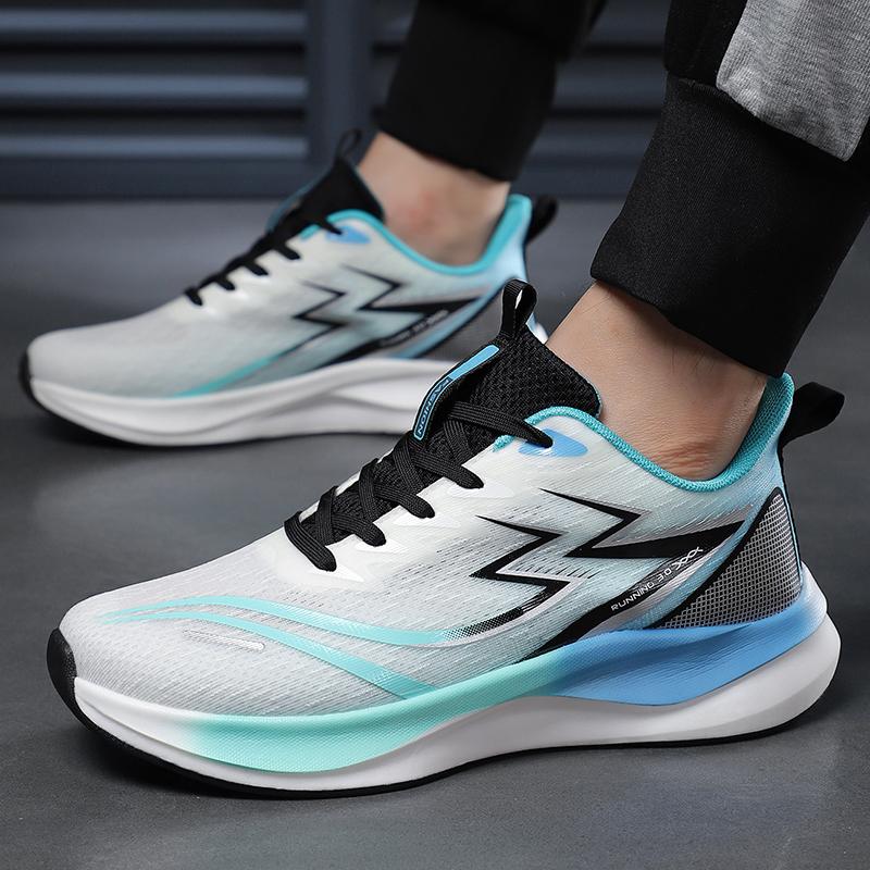 Men's Casual Shoes Shock-proof Comfortable Outdoor Running Fitness Training Fashion  Breathable and Versatile Mesh Shoes