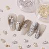 Yousheng 20Pcs/Box Nail Decorations Glitter Nail Art Cubic Zirconia Shiny Nail Rhinestone Jewelry Ornament for Women