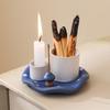Ceramics Ambience Multipurpose Crafts Ornaments Candlestick Desktop Bookshelf Censer Bedroom Home Decoration