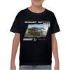 Camiseta Infantil 2022 Shelby GT500 Assinatura Mustang Corrida Cobra GT 500 Carro Potente Movido por Ford Crianças