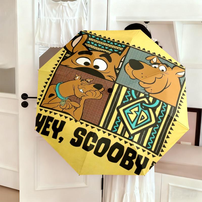 Scoobydoo Scooby Umbrella Suitable All Seasons Home Travel Outdoor Activities Multi Functional Umbrella Folding Umbrella Portable