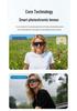 Smart Bluetooth Audio Cycling Goggles: AI Color-Changing, Windproof Glasses with Built-in Earphones