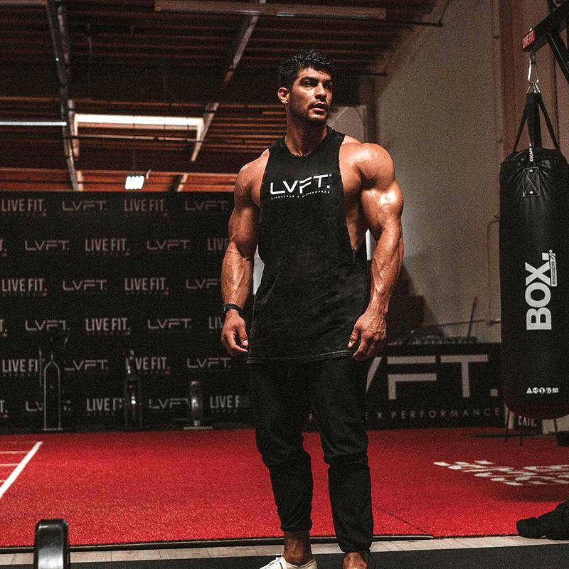 Men's Quick-Dry Sports Tank – Elastic, Water-Absorbent, Sweat-Wicking, Casual Fit for Outdoor Fitness