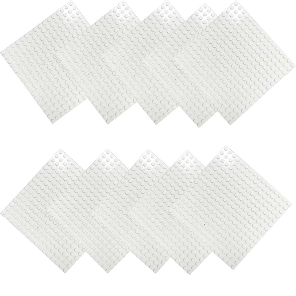 16x16 Block Base Plate 10pcs Compatible with Mainstream Brands Play CHILDREN'S Creativity Toy Base Accessories