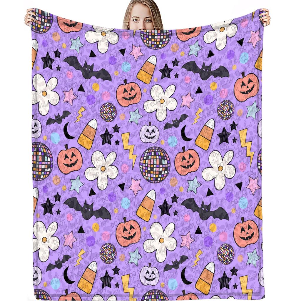 Halloween Print Blanket