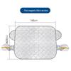 All-Season Universal Windshield Cover: Snow, Frost, and Sun Protection