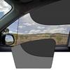Magnetic Car Personality Sunshades Double Layer Auto Black UV Protection Film Car Window Mesh Sunshade Cover Auto Glass Curtain