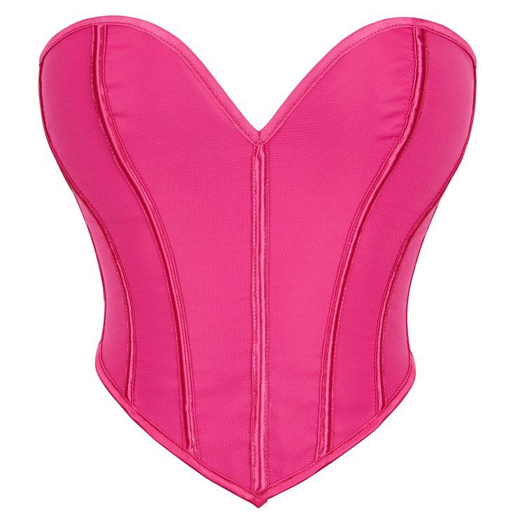 Black Matte Strapless Sexy Court Top for Women