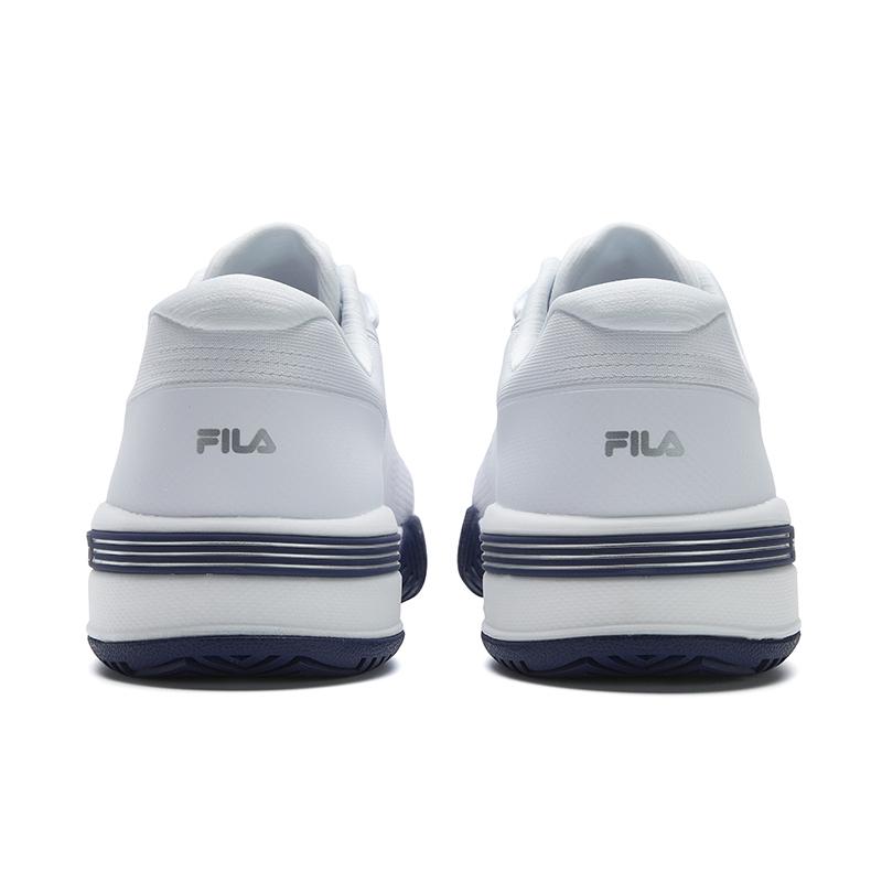 Fila Cushioning Abrasion Resistant Breathable Coverage Lightweight Low Top Tennis Shoes Men's White A12M611501FWT
