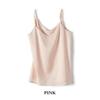 Smooth Suspender Solid Color Base Shirt Glossy Sling Pure Color Base Shirt