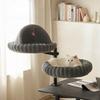 Space-Saving 360° Rotating Cat Tree, Height Adjustable Cat Condo, Desktop Cat Bed for Large Cats, Easy To Assemble