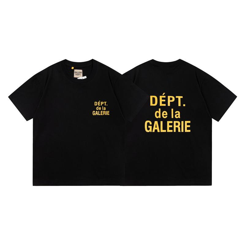 Wholesale GALLERY DEPT washed old short-sleeved beauty tide retro skull print couple loose T-shirt summer