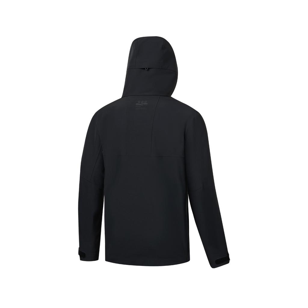 SAUCONY Modern Binzhou Series Hooded Zipper Simple Long Sleeve Jacket Men Jackets SA2250WJ92C-BK001