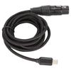 Plug and Play USB C to XLR Female Cable HIFI USB Mic Recording Cable  Laptop