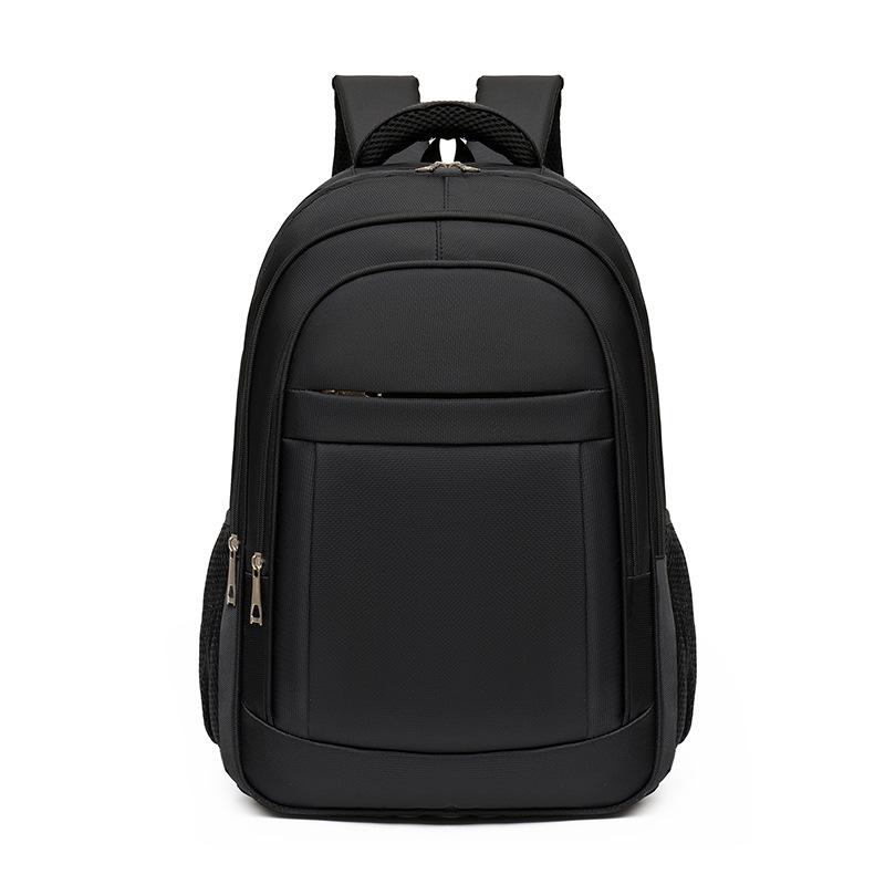 

Fashion Casual Waterproof Oxford Business Large Capacity Computer Backpack Outdoor Travel Tie Rod Backpack чорний