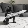 3D Printed Batman Pen Holder, PLA Desk Organizer for Pencils Markers, Superhero Decor for Office Home, Unique Gift for Comic & Movie Fans