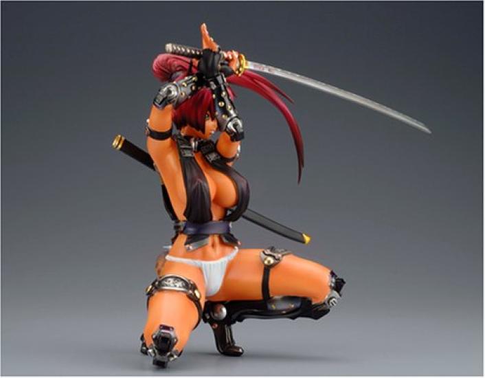 TANDEM TWIN Animal Wildcat Midoriya scale painted finished Nee-chan (1/6 product)