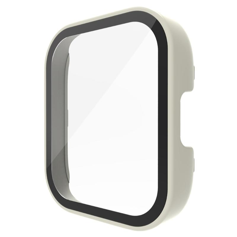 Schutzhülle für Watch 3 Wasserdichte Displayschutzfolie Schale Rahmen Smartwatch Einteiliges Gehäuse Glasfolie Zubehör