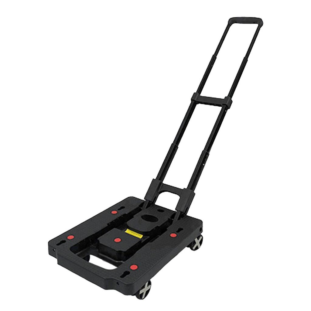 Trolley Mini Portable 100kg Load Anti Skid Impact Resistance Noiseless Foldable Hand Truck