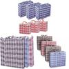 Large Moving Bag With Zipper And Handles For Clothes Storage And Transport
