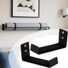 Yoga Mat Storage Rack 2 Pieces Yoga Foam Roller Wall Storage Hanger Aluminum Organizer For Resistance Bands Towel Strap Gym