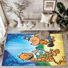 Dog Man Square Rugs Are a Great Choice for Living Rooms, Bedrooms, Home Décor, and As Gifts.