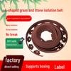 L-Shaped Plastic Grass & Stone Garden Edging Strip for Landscaping & Plant Isolation - Multiple Options Available